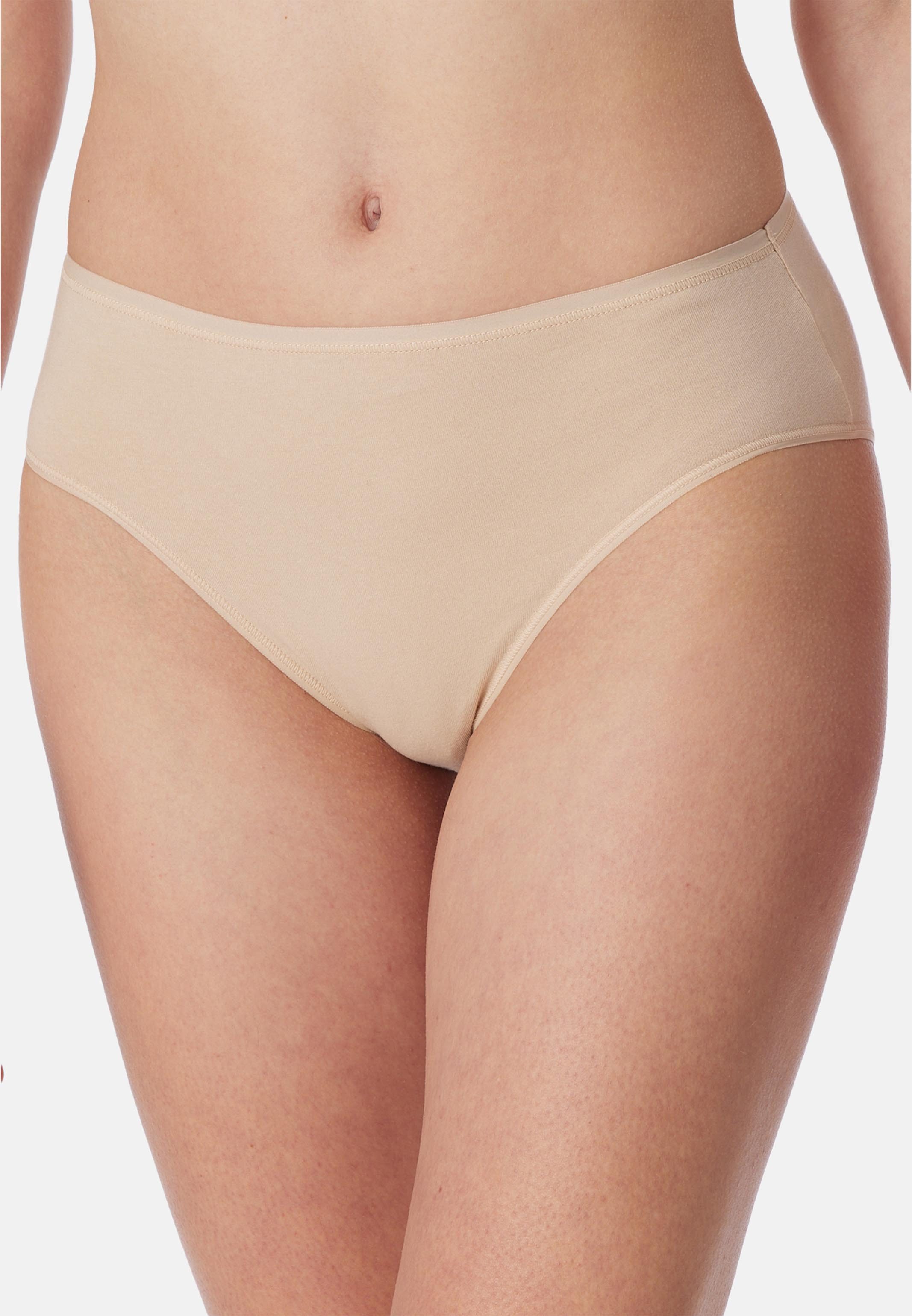 Schiesser Hüftslip 9er Pack Essentials Cotton (Spar-Set, 9-St) Slip - Baumwolle - Atmungsaktiv - Optimale Passform