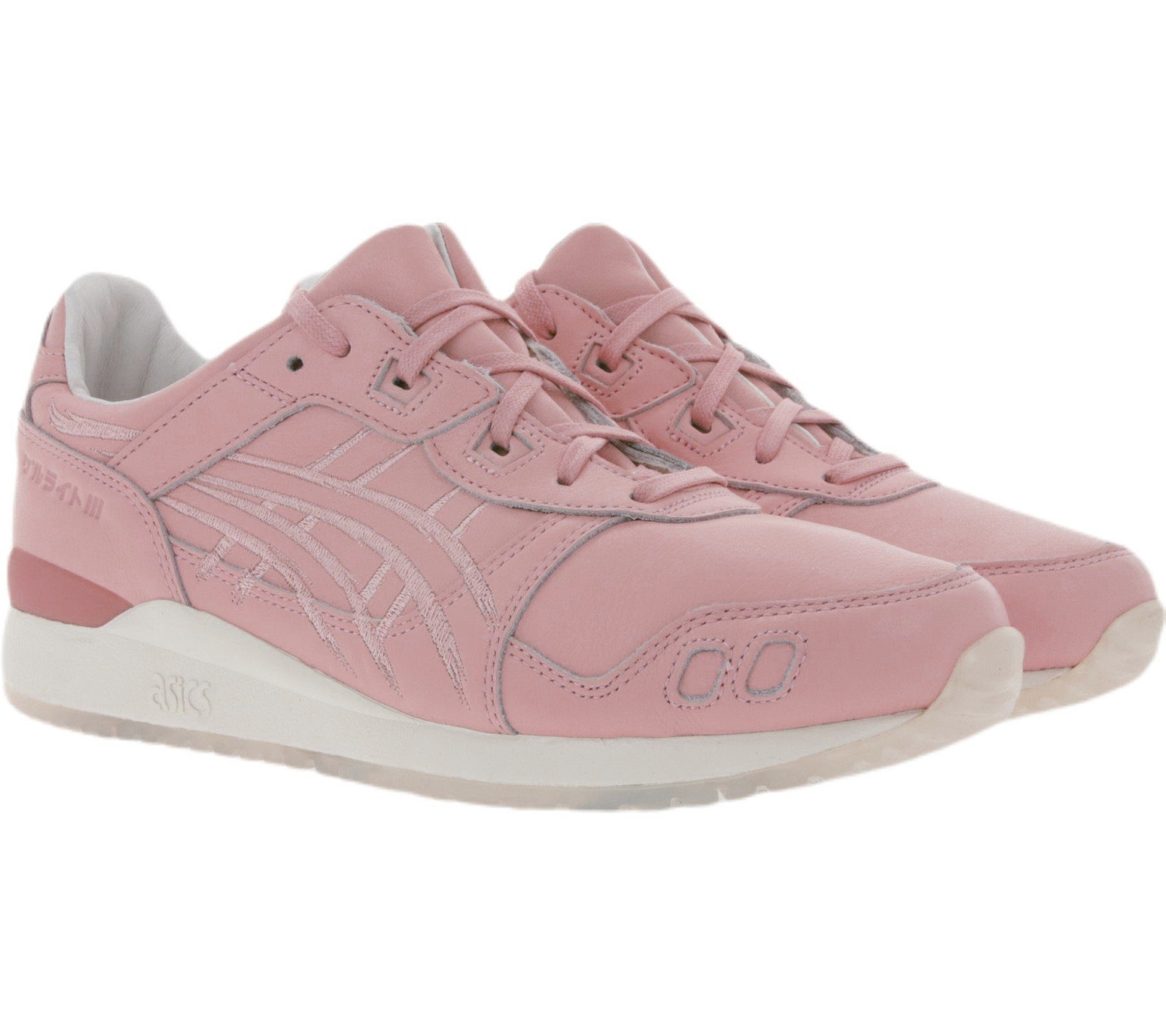 Turnschuhe Street-Schuhe Herren Sneaker Sakura asics Rosa Asics bequeme Low Sneaker mit gespaltener Schuhzunge Top Gel-Lyte III