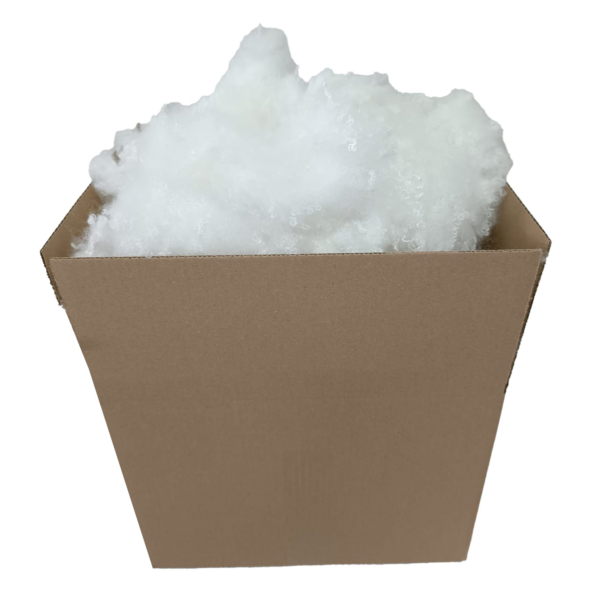 Haus und Deko Kopfkissen Füllwatte waschbar Kissenfüllung Faserbällchen Bastelwatte Polyester, Bezug: Polyester