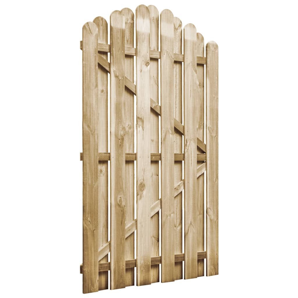 vidaXL Gartentor Gartentor Imprägniertes Kiefernholz 100x150 günstig online kaufen