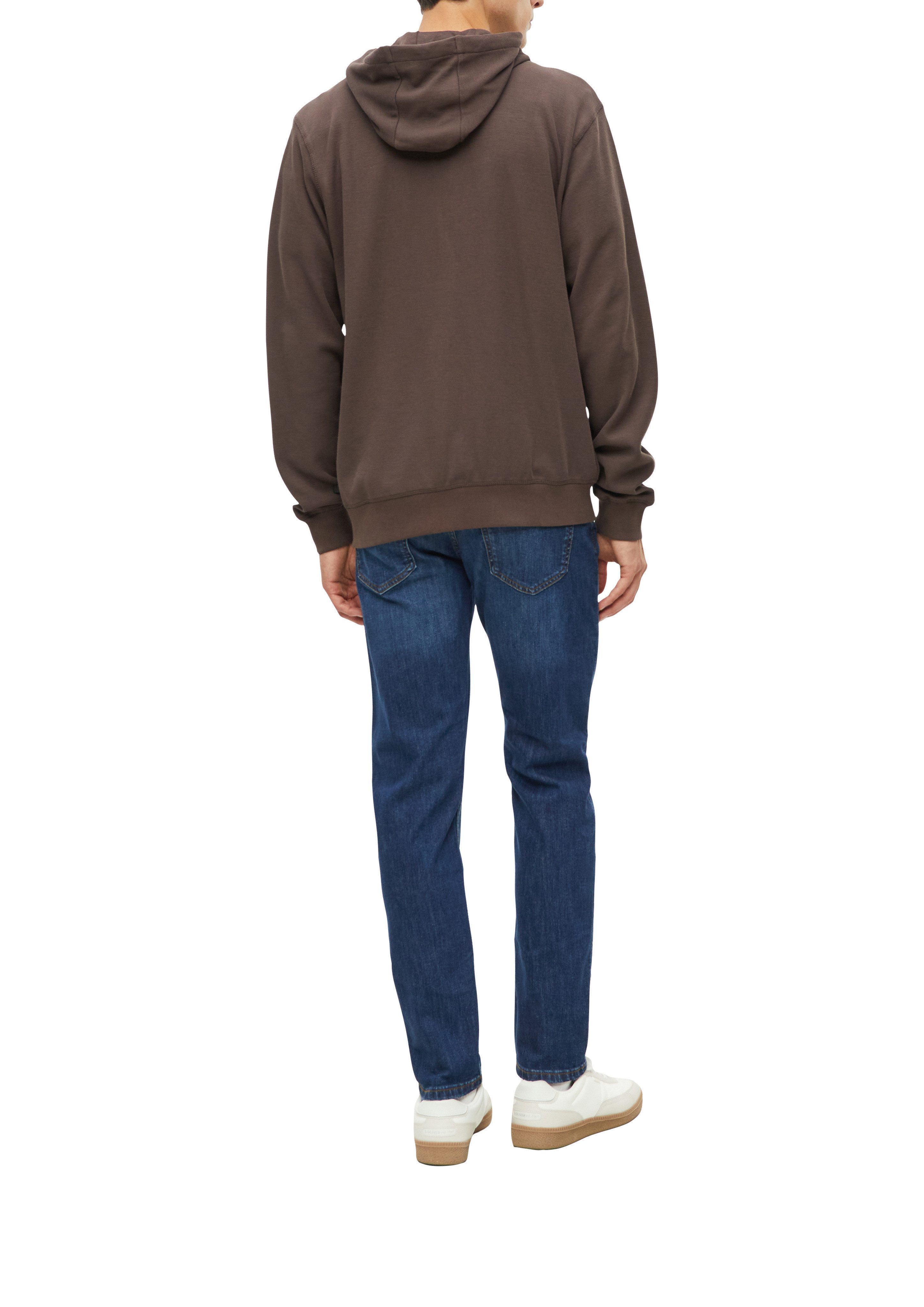 s.Oliver Kapuzensweatshirt Sweatjacke mit Kapuze – Bild 4 von 4