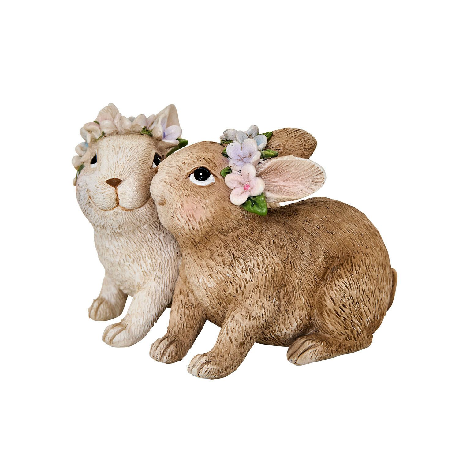 Mirabeau Osterfigur Hasen Willowmare braun/creme
