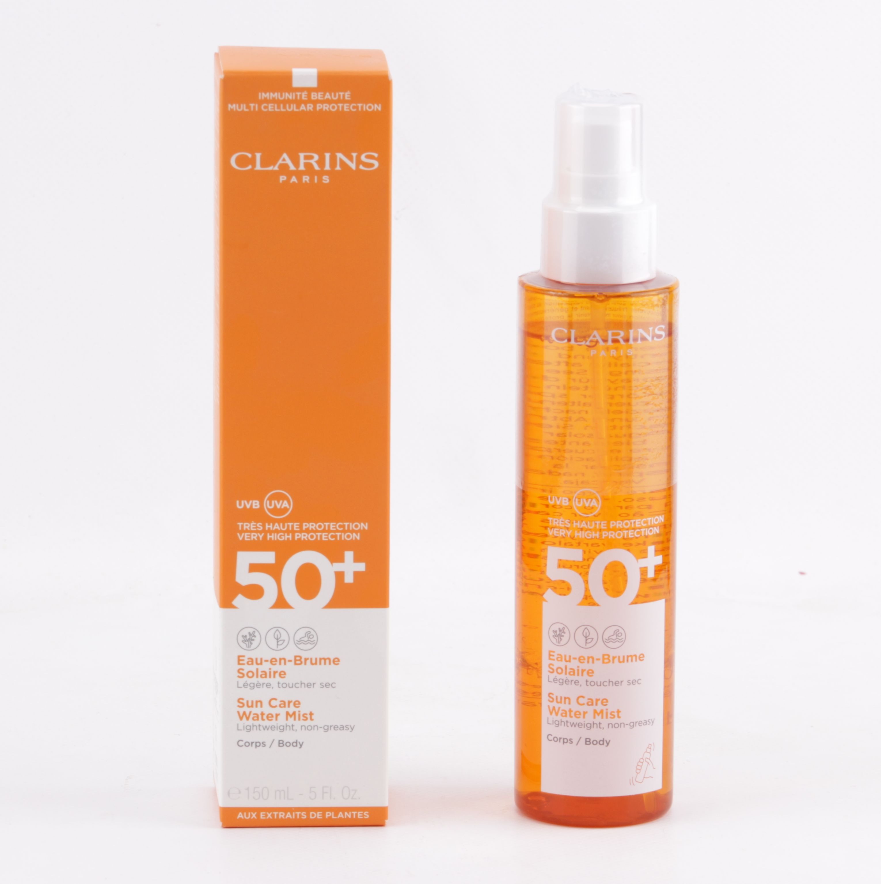 Clarins Sonnenschutzlotion Clarins - Sun Care Water Mist - 150ml - Body - SPF50+