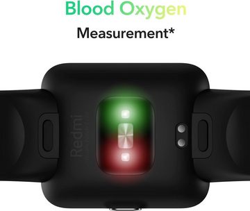 Xiaomi Smartwatch (1,55 Zoll, Android iOS), GPS Herzfrequenzmessung, Blutsauerstoffmessung, 100+ Trainingsmodi