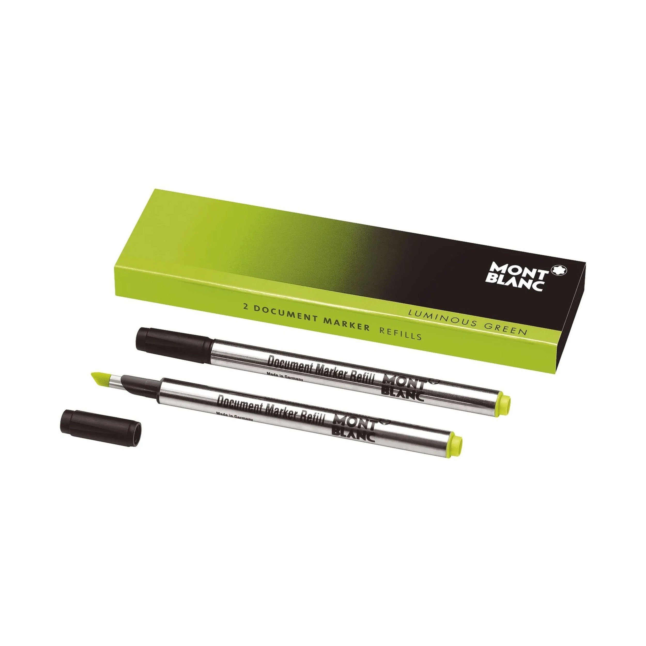 MONTBLANC Marker MONT BLANC Markermine 2 St. Document grün 128253