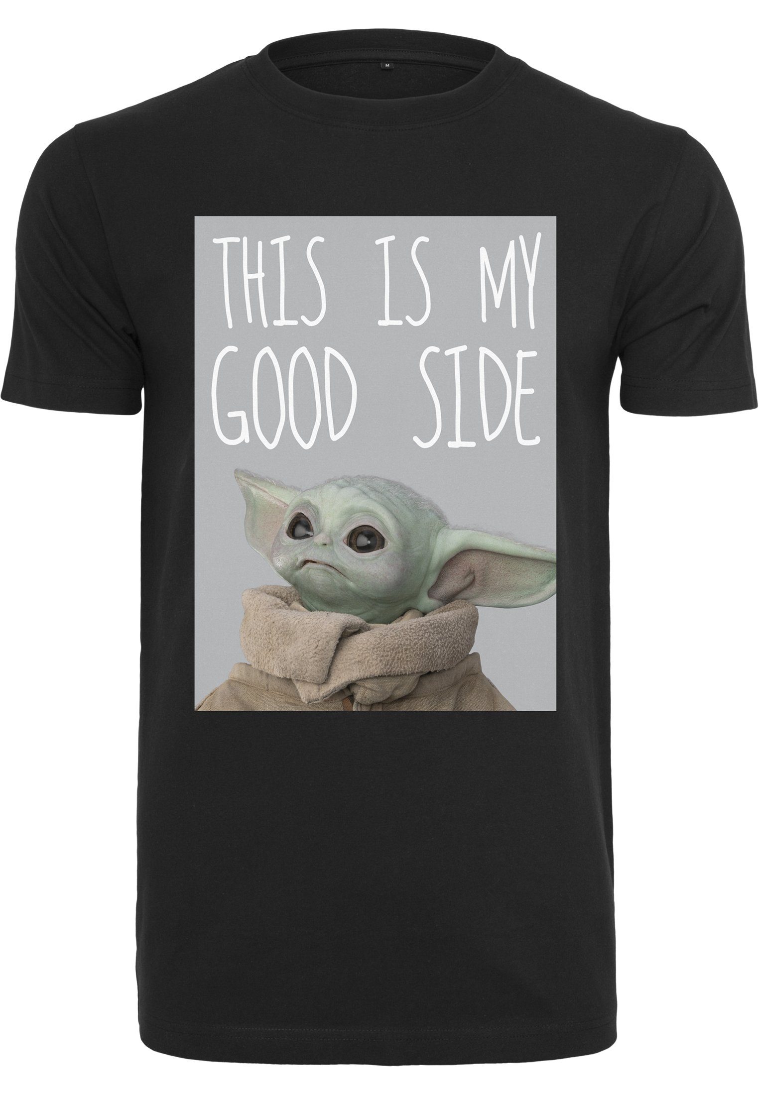 Herren T-Shirt Merchcode Side Yoda Good Baby Tee (1-tlg)