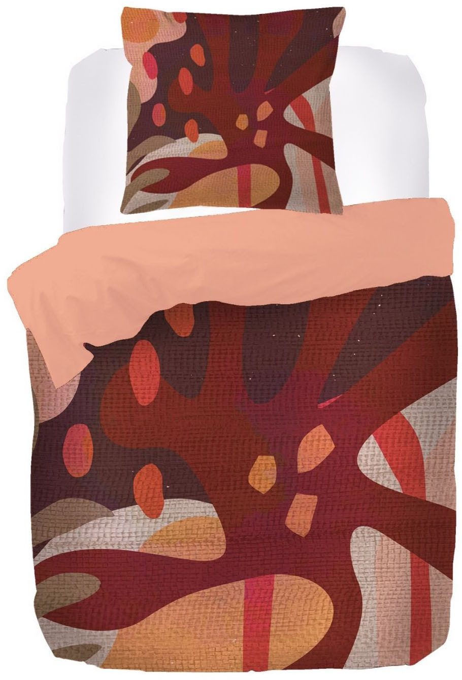 Kayori Bettwäsche Kenya, Renforcé (Bio-Baumwolle), 2 teilig, 100% reiner Bio-Baumwolle