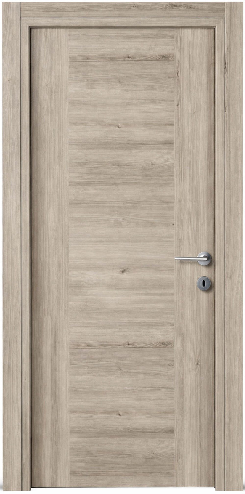 Xlmoebel Zimmertür Elegante hellbraune Innentür im modernen Design aus Holz, Made in Europa