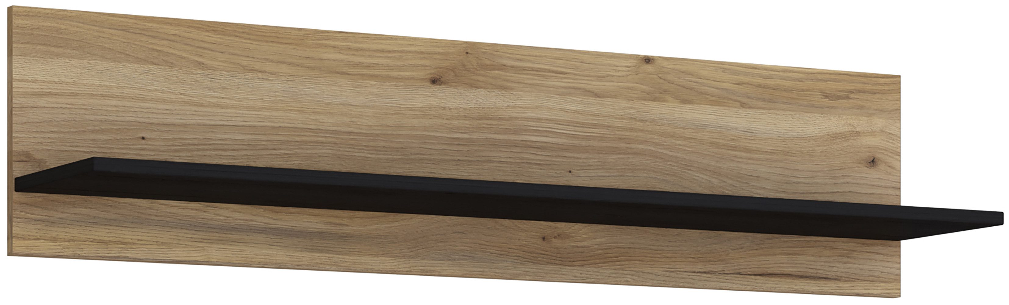 FORTE Wandregal Lya, Modernes Wandboard, einfache Montage