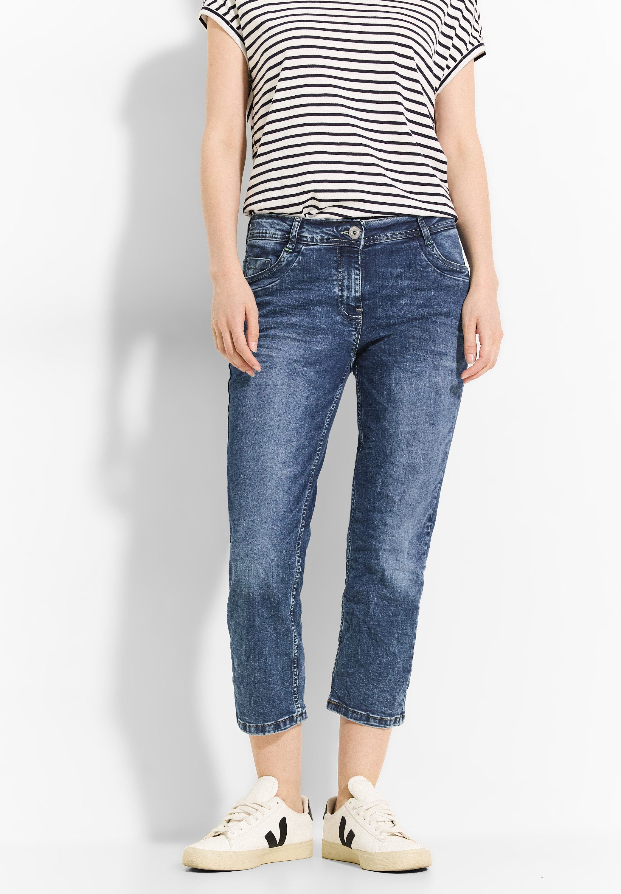 CECIL Regular-fit-Jeans SCARLETT mit dekorativen Nähten günstig online kaufen