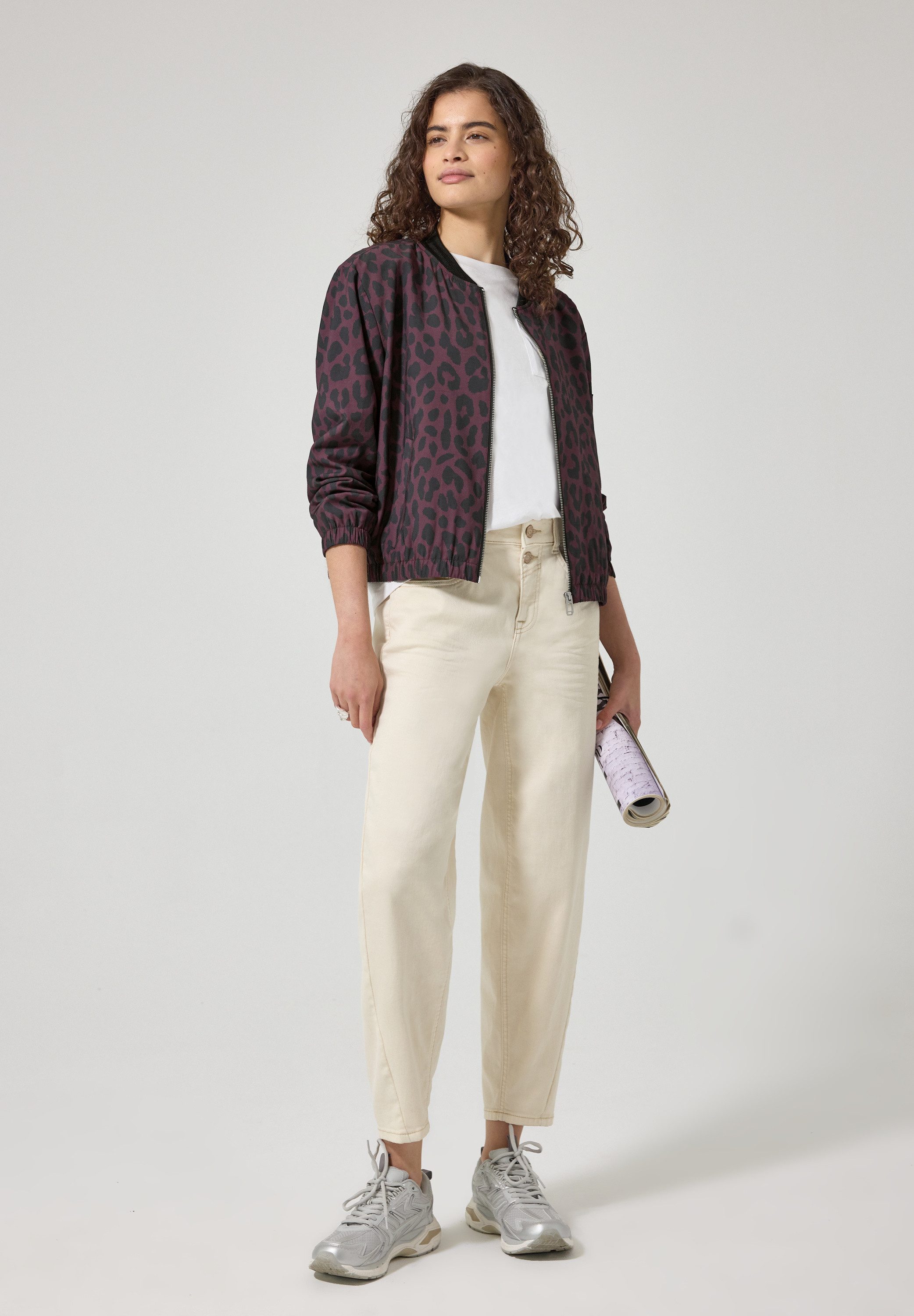 STREET ONE STUDIO Blouson im Leo Design