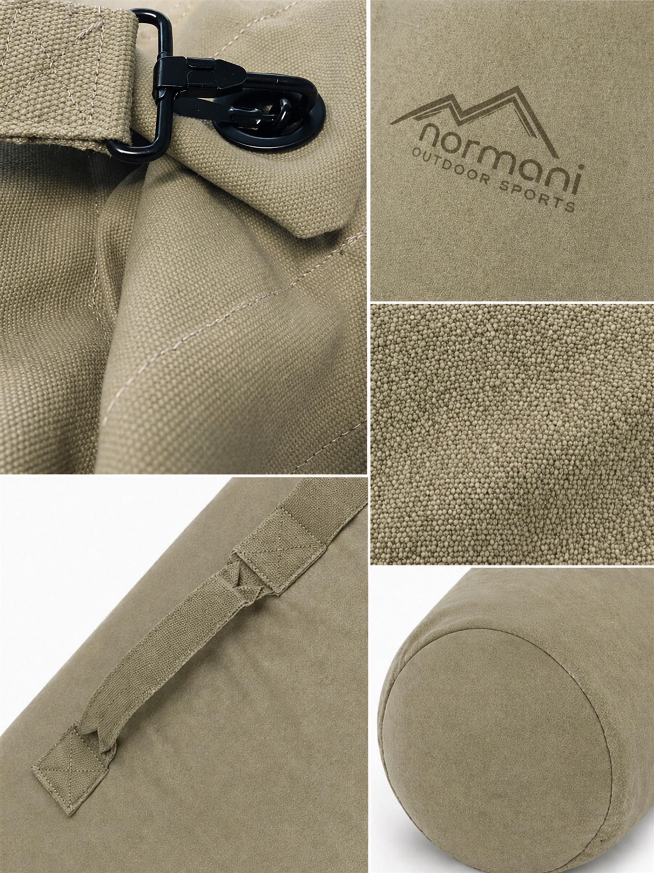 normani Packsack US Canvas-Seesack 60 l Classic Sea I, Duffle Bag US Seesack Canvas-Reisetasche Seemannssack Marinesack