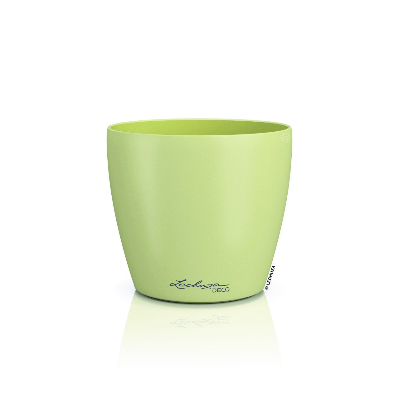 Lechuza® Blumentopf Lechuza Pflanztopf Deco 12 Ø 13,2 x 11,8 cm linde