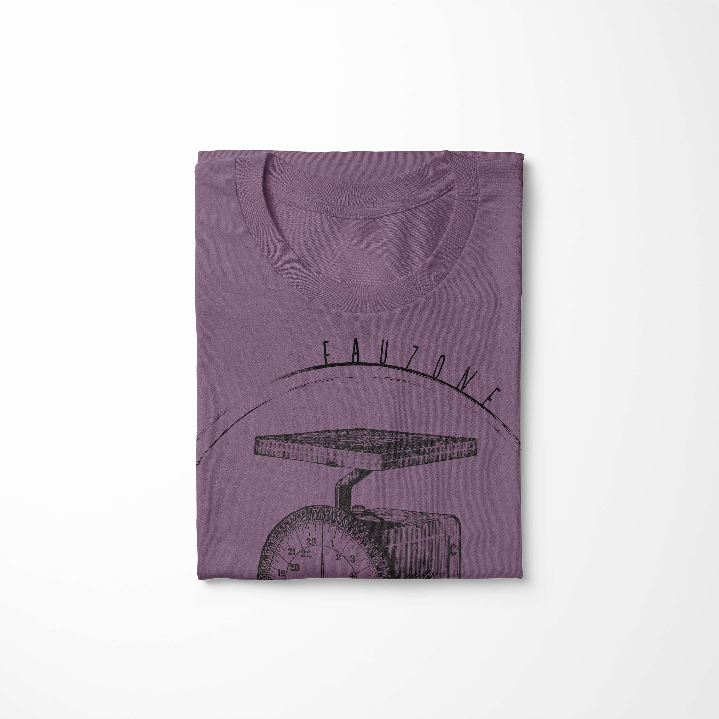 Vintage Shiraz Sinus Art T-Shirt T-Shirt Herren Küchenwaage