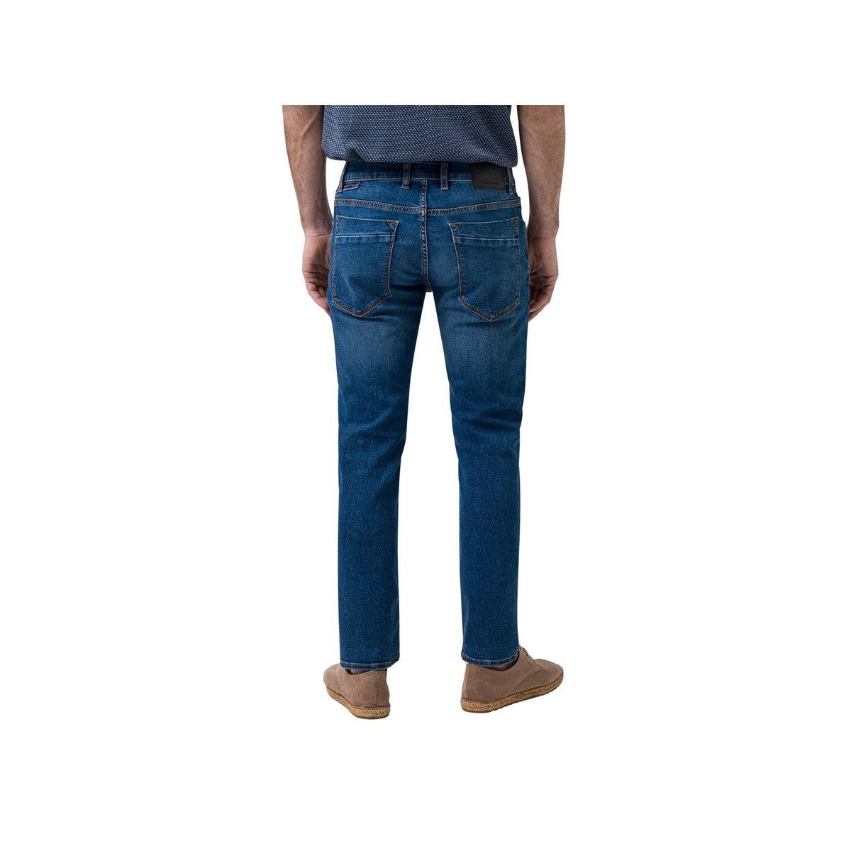 Pierre Cardin 5-Pocket-Jeans (1-tlg) blau