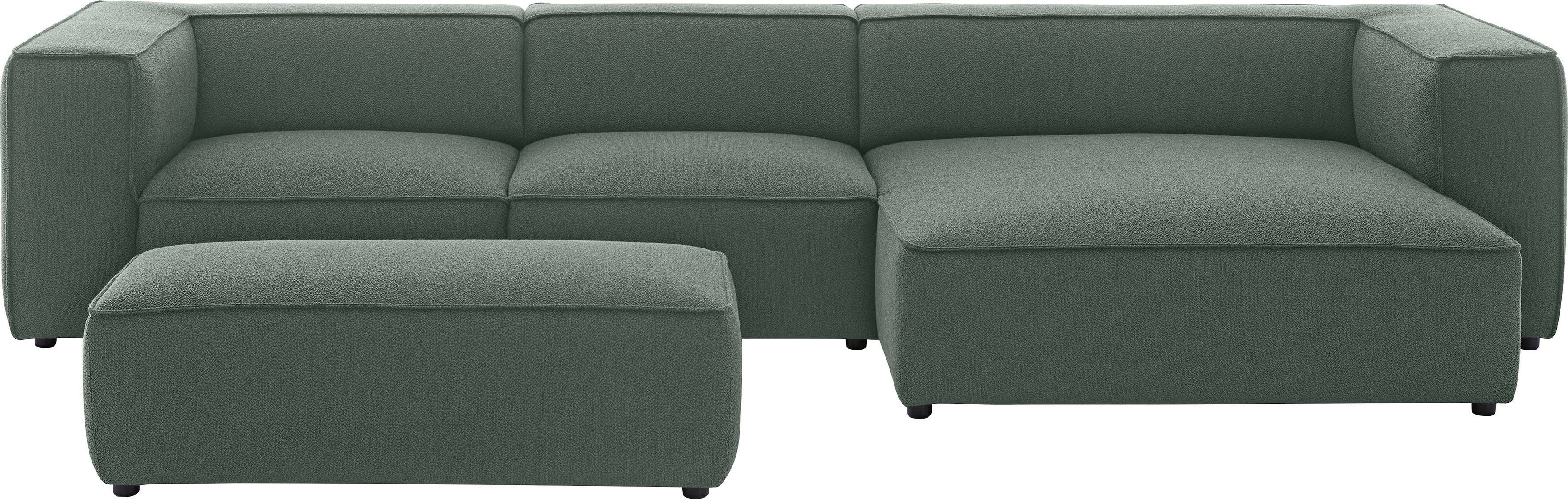 W.SCHILLIG Hocker around-the-block, mit eleganter Biese