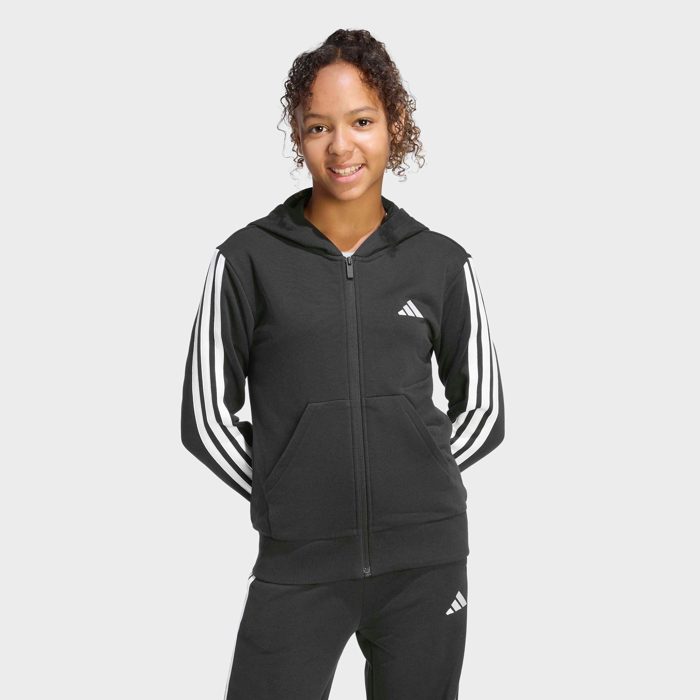 adidas Sportswear Kapuzensweatshirt JG 3S FZ HD 280