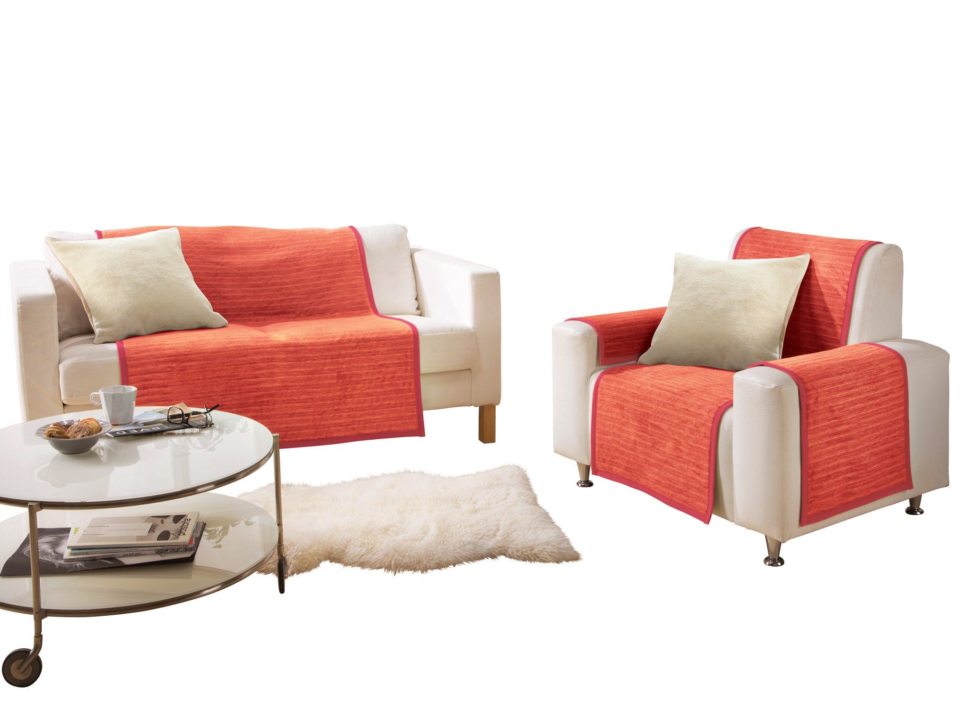 Sesselschoner Sessel- und Sofaschoner "Rimini"