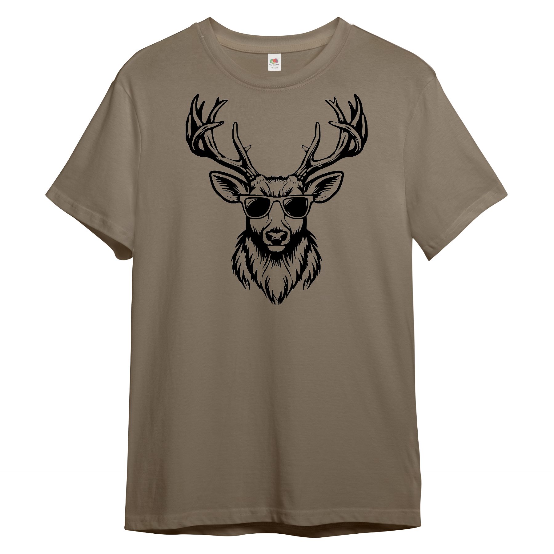 PAULGOS Print-Shirt Herren T-Shirt "Hirschkopf mit günstig online kaufen