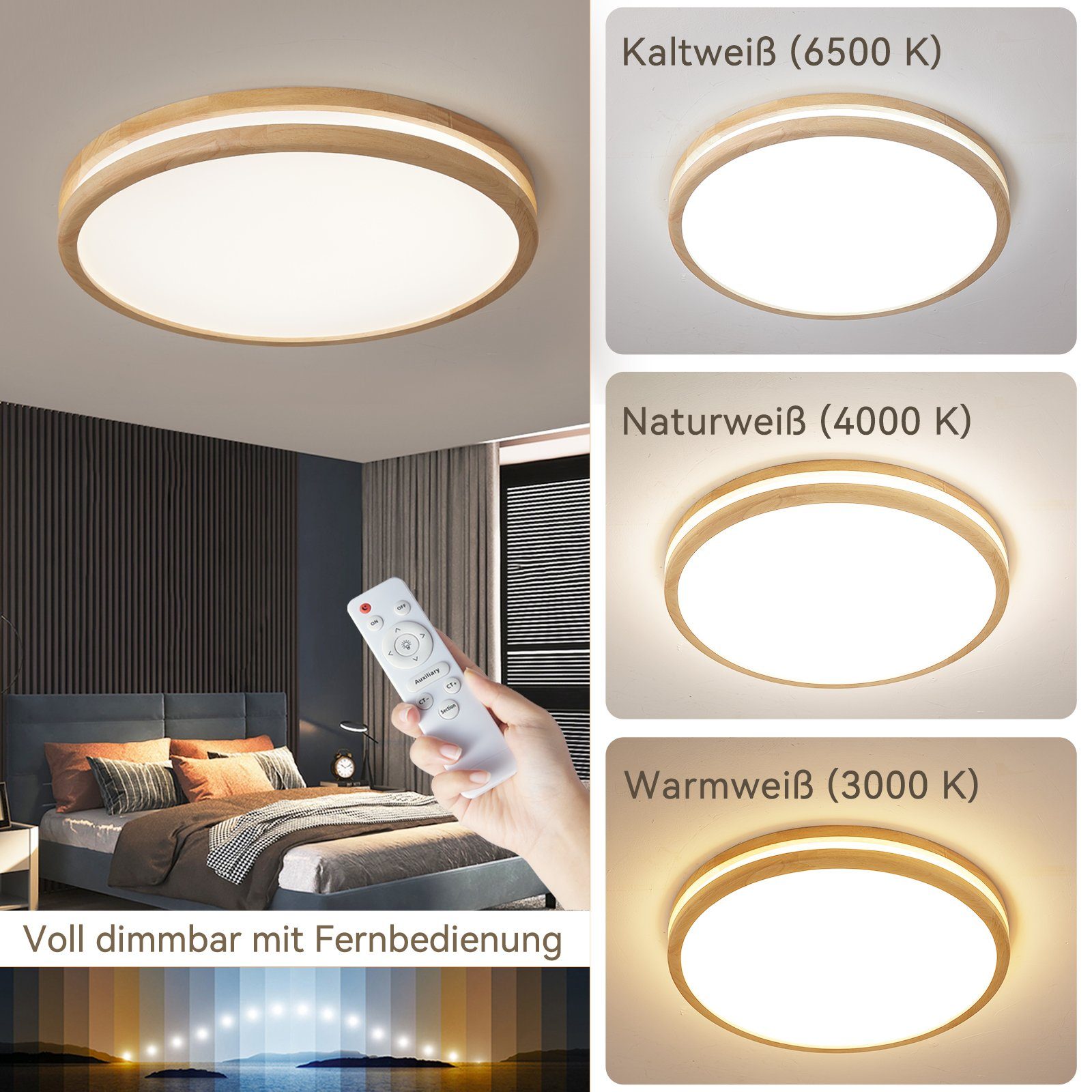 style home LED Deckenleuchte Deckenlampe aus günstig online kaufen