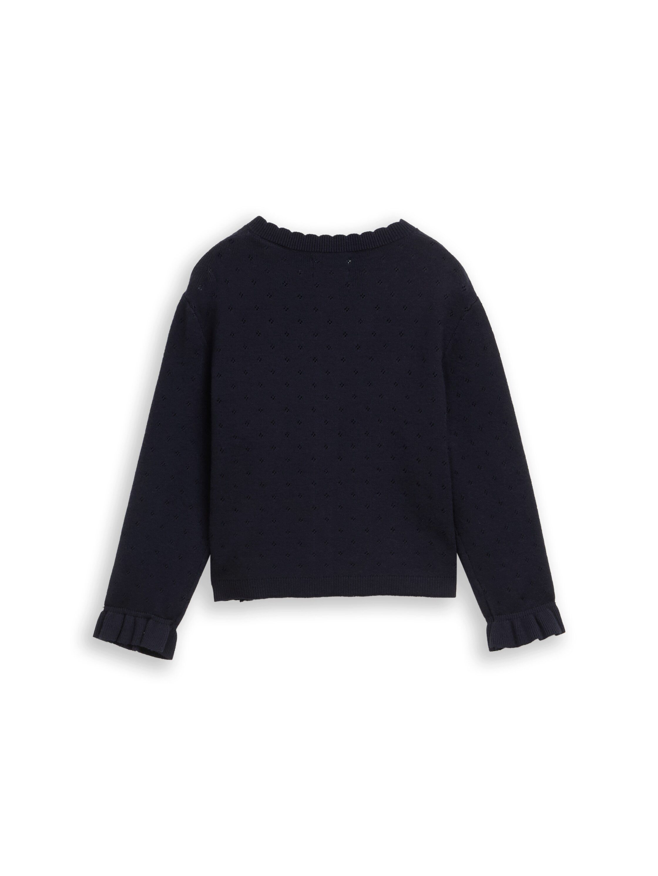 TOM TAILOR Ajourstrickjacke mit Muster