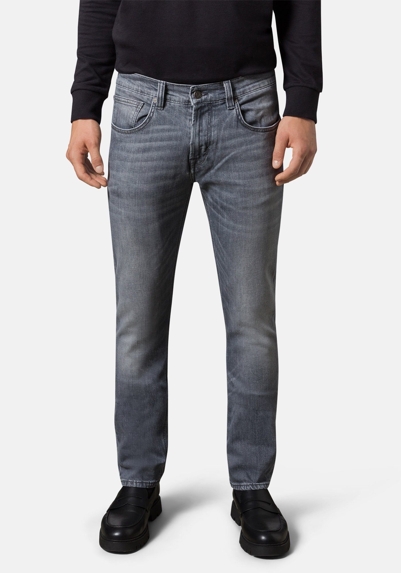 BALDESSARINI 5-Pocket-Jeans John Tribute To Nature Candiani Denim