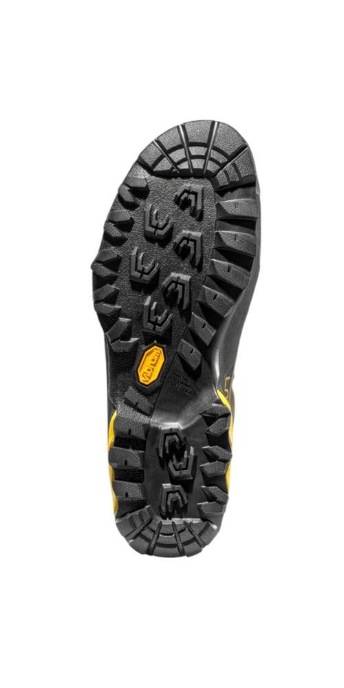 La Sportiva TX 5 Low GTX (Nubuckleder, Zustieg, wasserdicht) carbongrau/gelb Wanderschuh