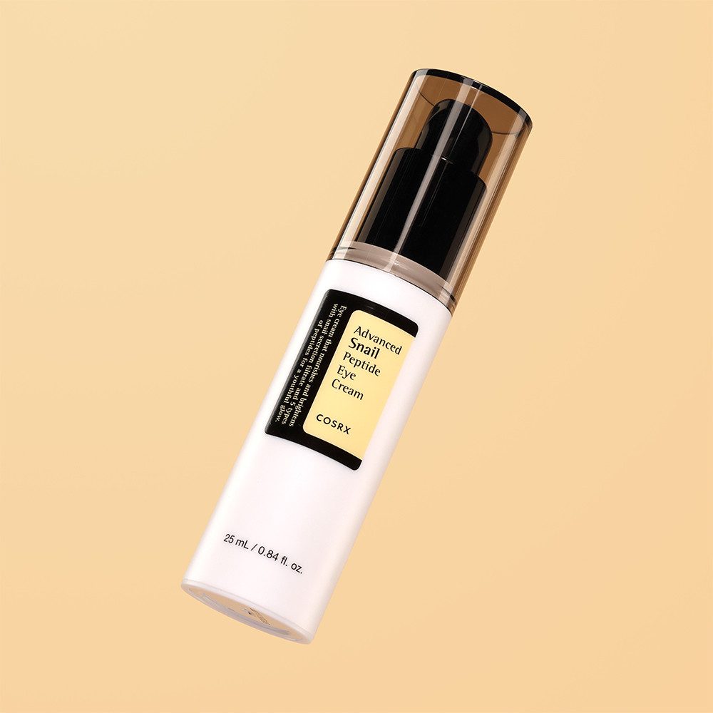 Cosrx Augencreme ADVANCED SNAIL PEPTIDE EYE CREAM, fördert Kollagenproduktion und verbessert Hautstruktur – Bild 2 von 4
