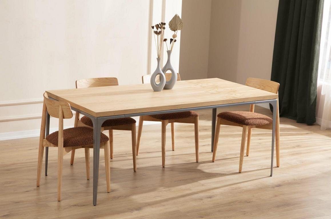 Braun Stil Neu Esszimmer Modern Tisch Möbel Esstisch) Klassischer Esstisch JVmoebel (1-St., Esstisch Luxus