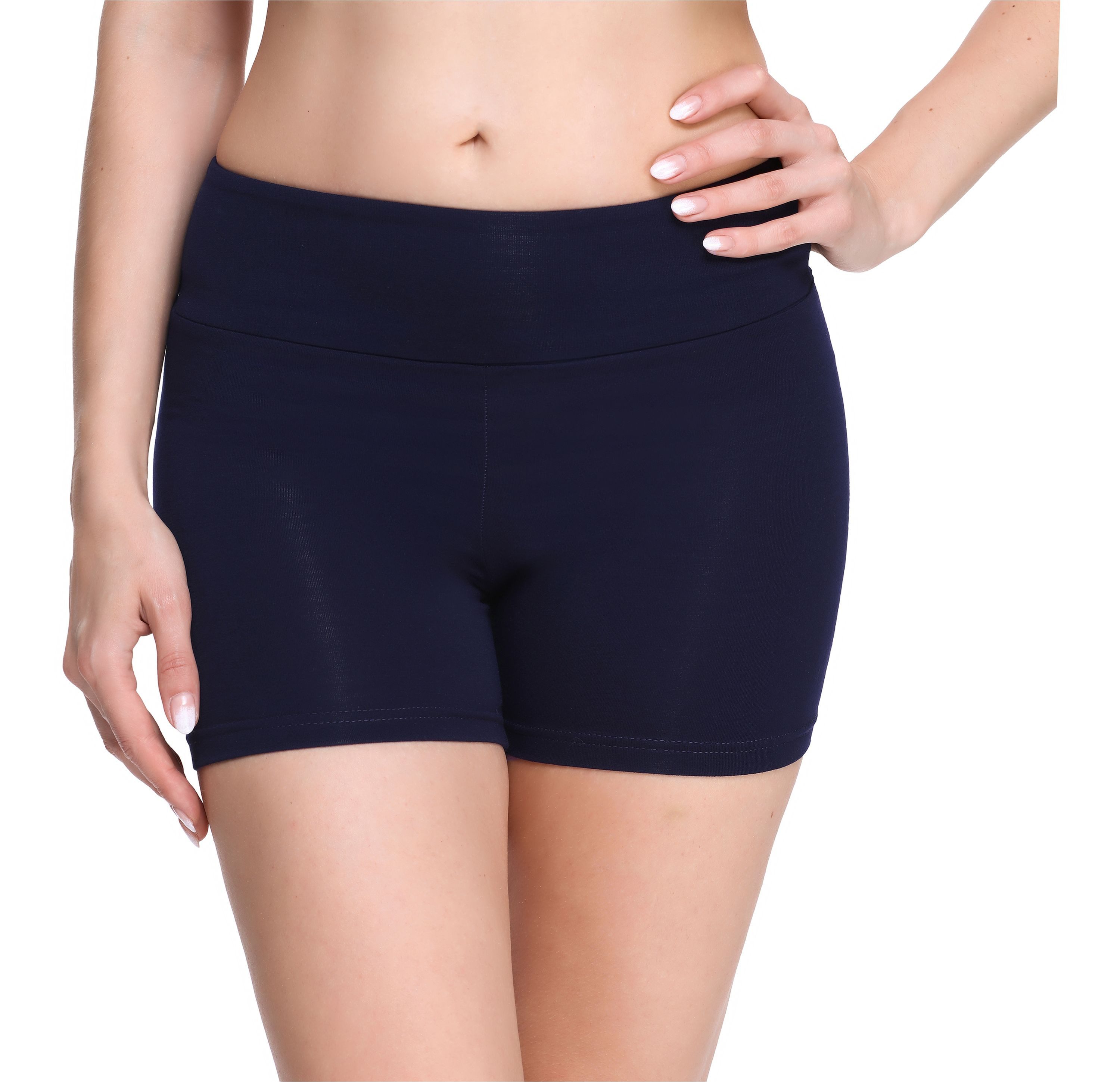 Merry Style Leggings Damen Shorts Radlerhose Unterhose Hotpants Boxershorts MS10-284 (1-tlg) elastischer Bund – Bild 5 von 5