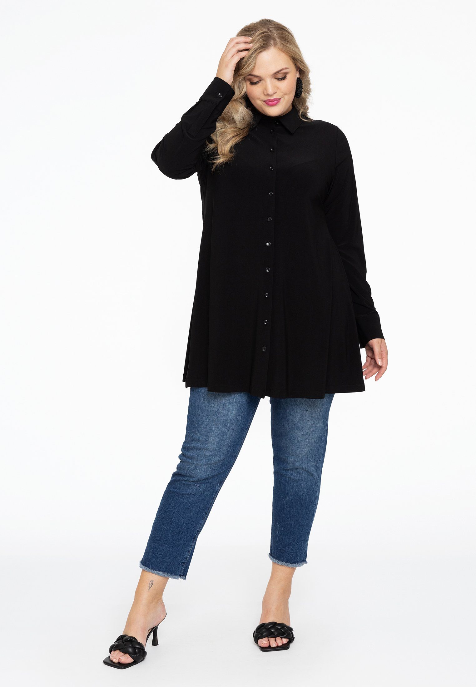 YOEK Blusentop Damen Bluse Große Größen günstig online kaufen