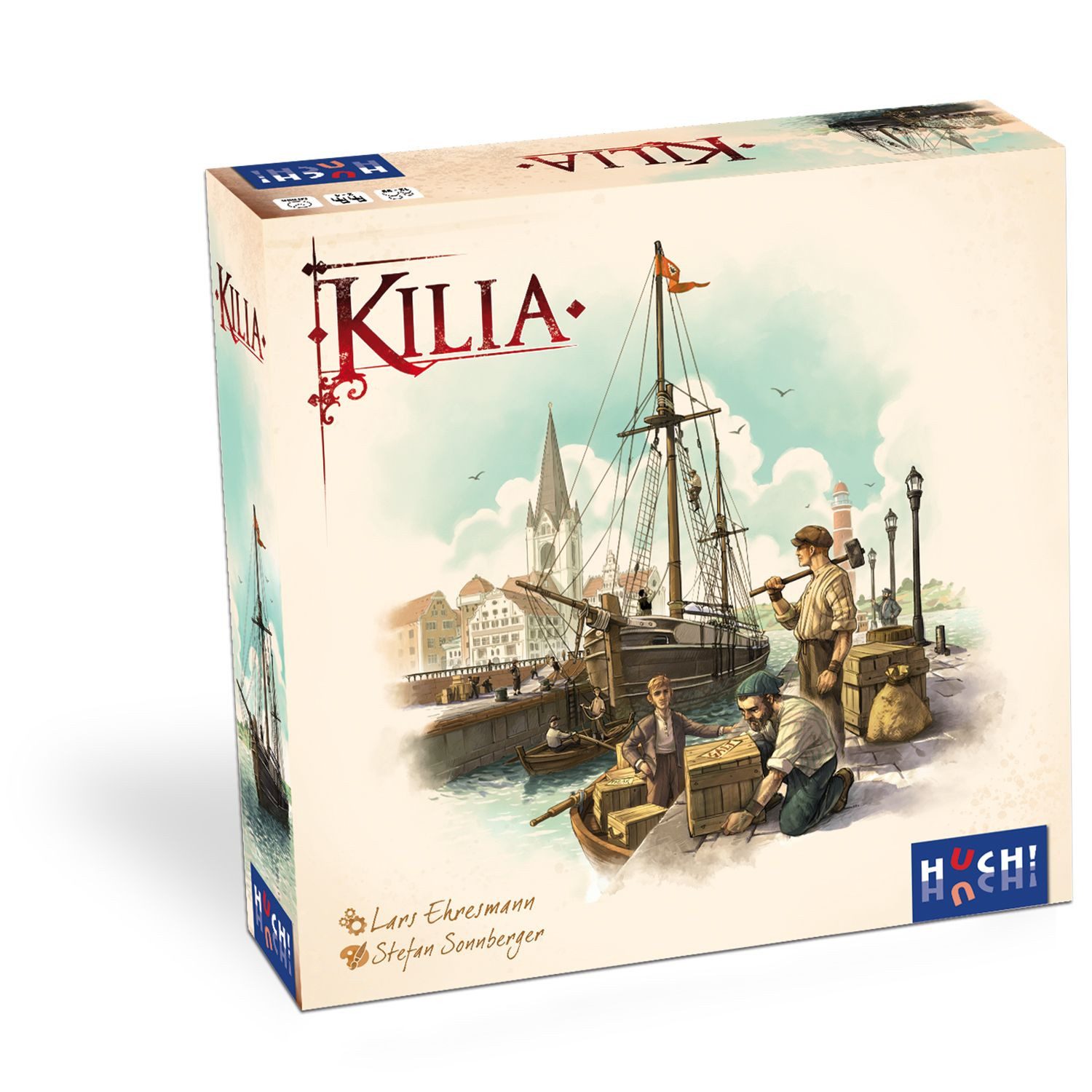 Hutter Trade Selection Spiel Kilia Strategiespiel für 2-4 Personen ab 14 Jahren