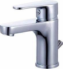 Eyckhaus bath & relaxing Waschtischarmatur Riva Waschbeckenarmatur mit Ablaufgarnitur, Einhebelmischer, Hochdruck