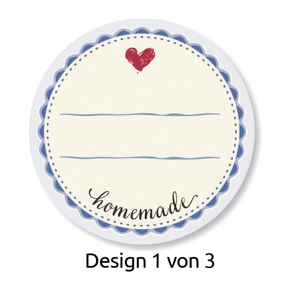 Avery Zweckform Aufkleber AVERY Zweckform ZDesign Sticker auf Rolle "Homemade"