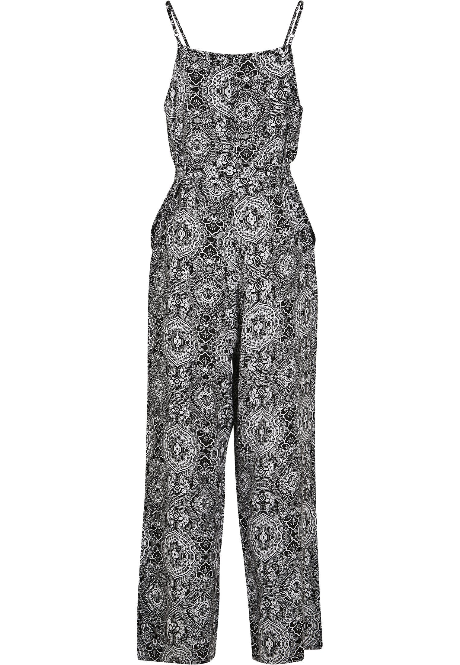 Damen Ladies URBAN Jumpsuit (1-tlg) bandana Spaghetti CLASSICS Jumpsuit