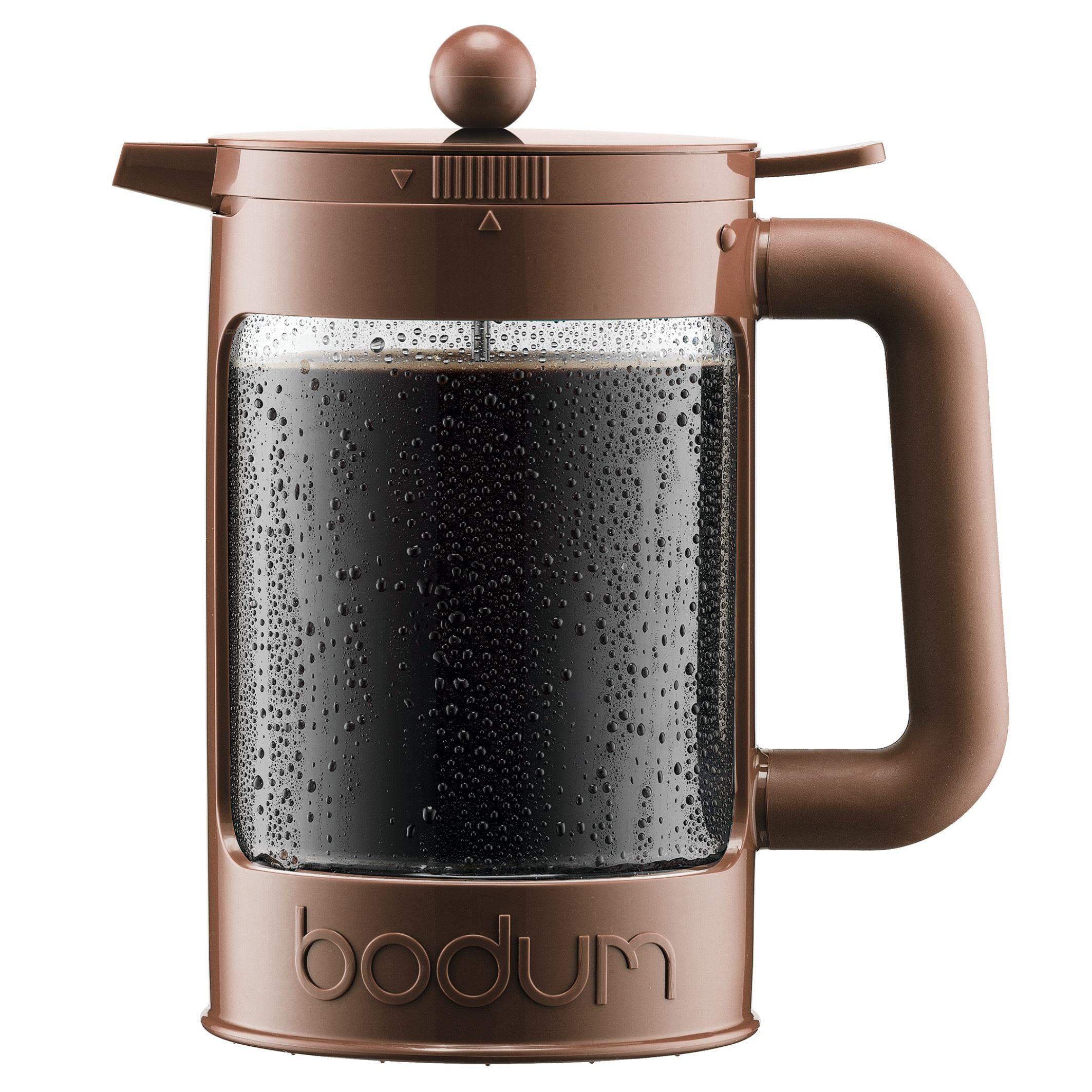 Bodum French Press Kanne zusätzlichen Liter, mit Handpresse, Eiskaffeepresse, Verschluss 1,5 Bean