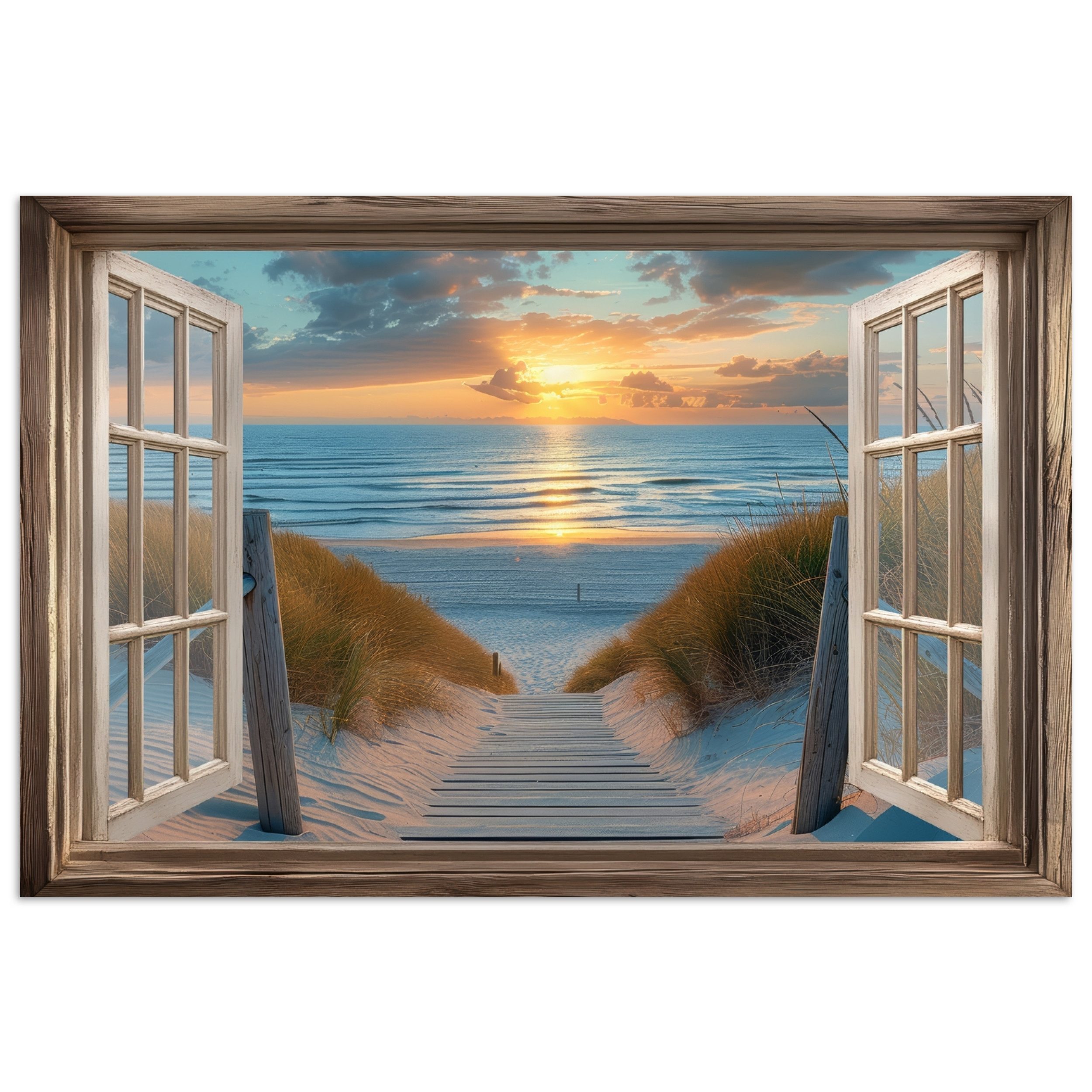 MuchoWow Poster Durchblick - Strand - günstig online kaufen