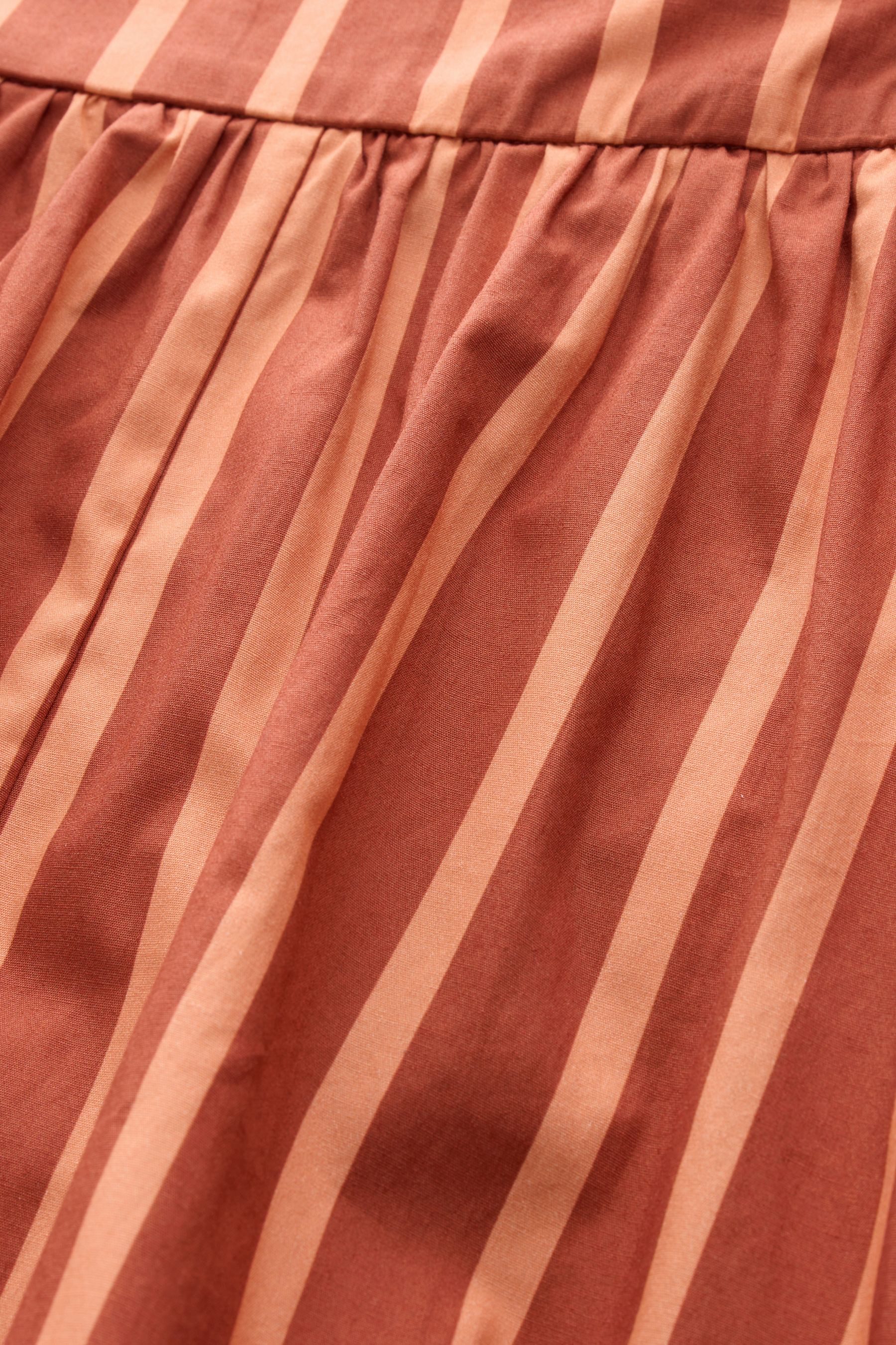 Next Minirock Minirock mit Ballonsaum aus 100 % Baumwolle (1-tlg)