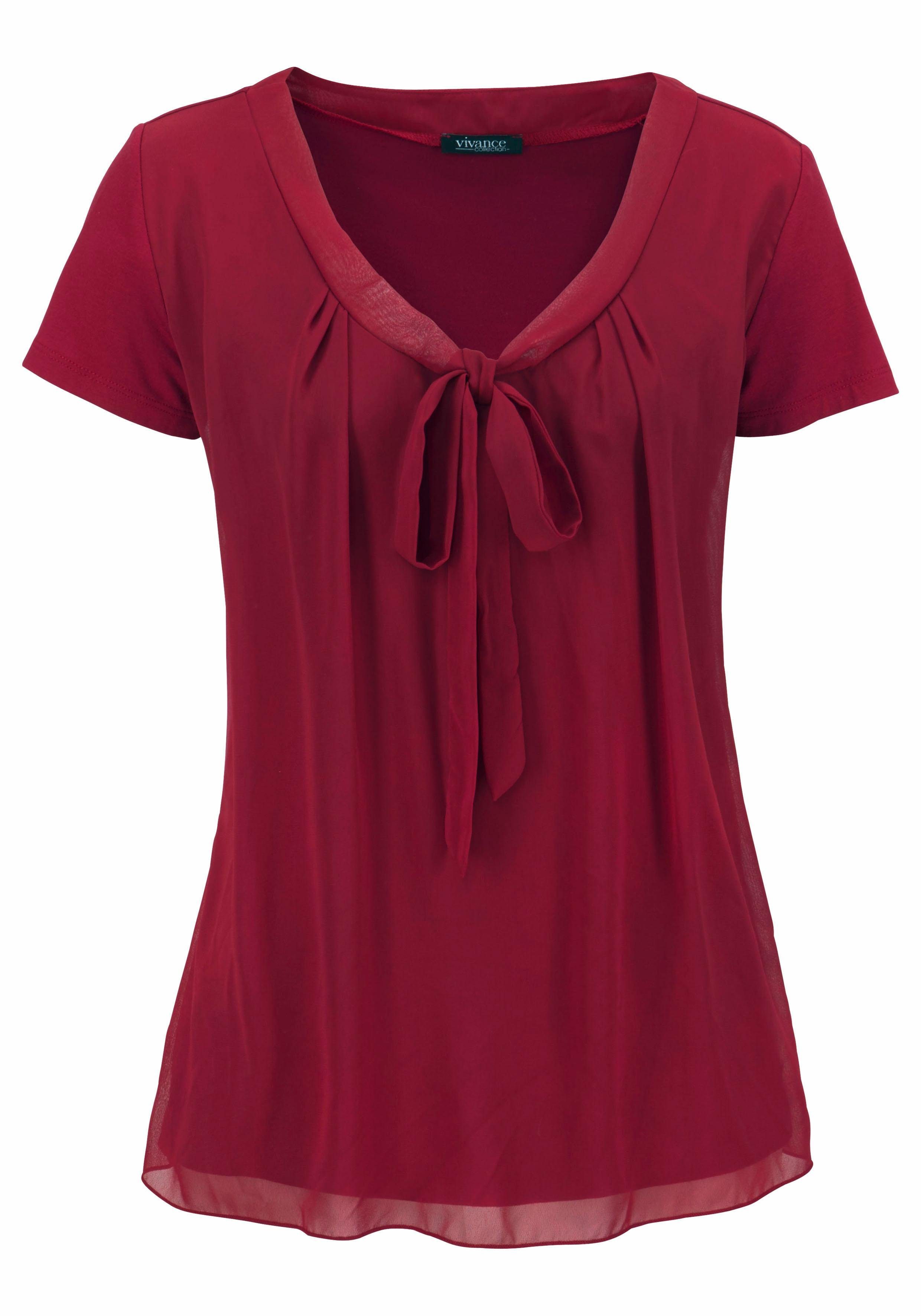 Aniston SELECTED Shirtbluse mit gedoppeltem Vorderteil – Bild 5 von 5