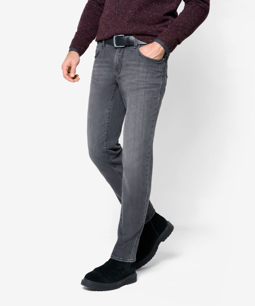 Brax 5-Pocket-Jeans Style CADIZ dunkelgrau