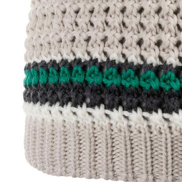 Eisbär Beanie (1-St) Strickmütze mit Umschlag, Made in the EU