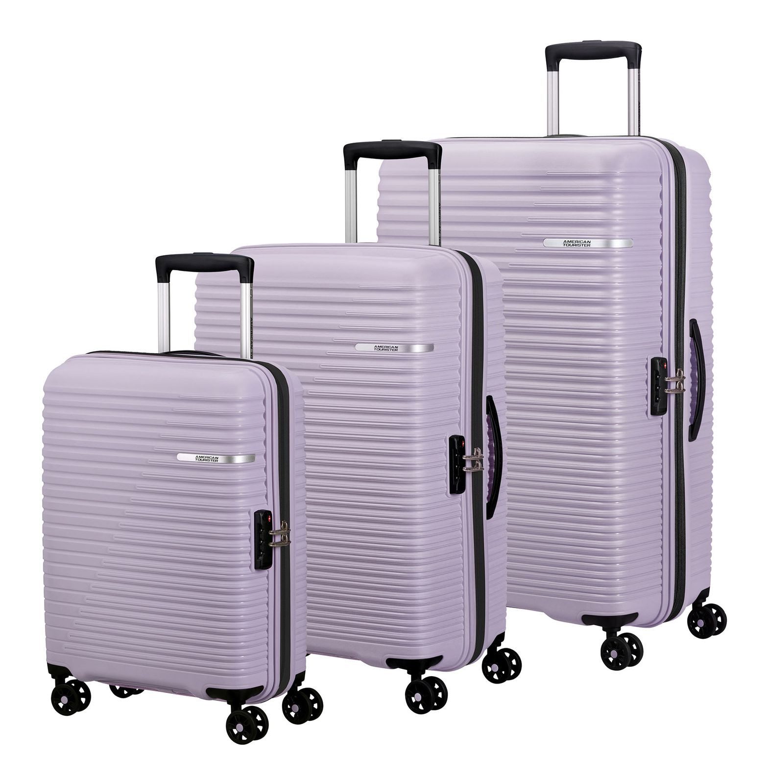 American Tourister® Trolleyset 3 PC Set D, 4 Rollen, (Set, 3 tlg)