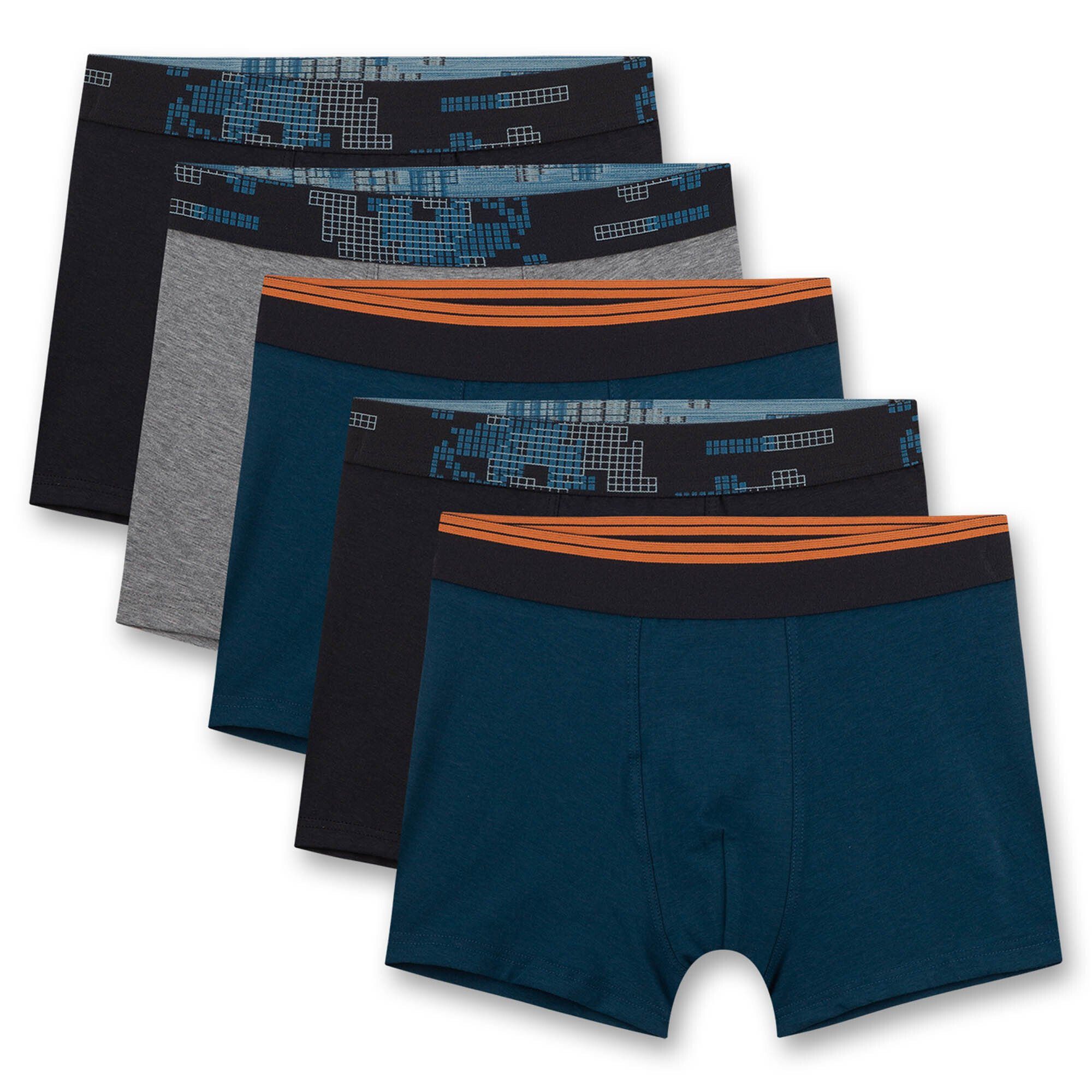 5er - Shorts Pants, Jungen Pack, Sanetta Boxer Unterhose