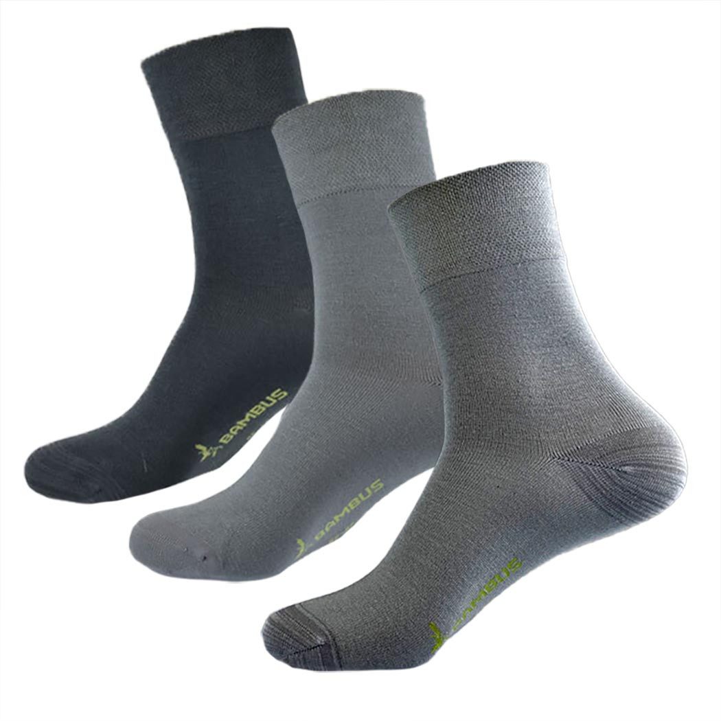Riese Strümpfe Basicsocken Harmony Bambus Strumpf (Set, 6-Paar, 3er-Pack) aus Bambus Viskose