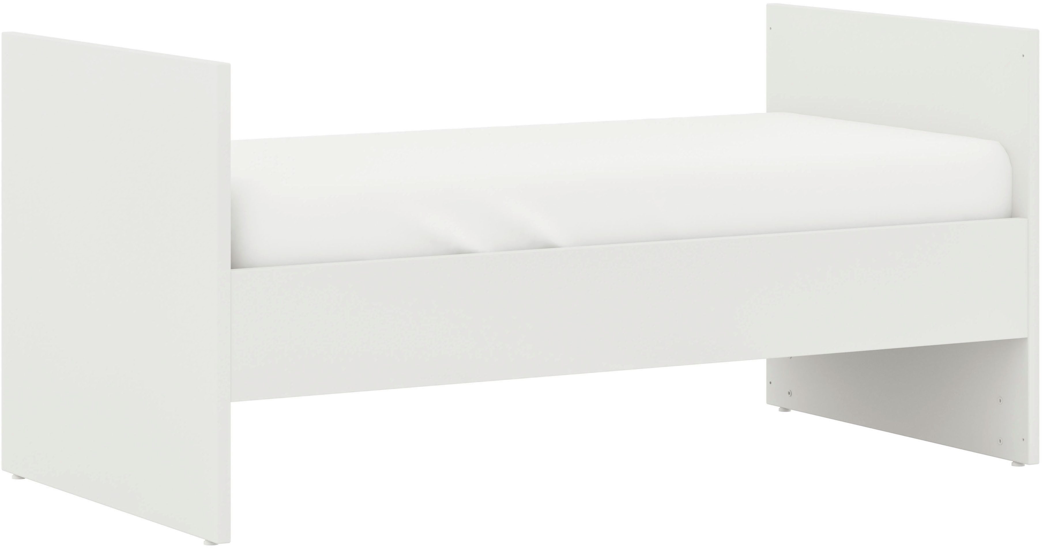 PAIDI Umbauseiten CUTIE LEA in Weiß, Erweiterungs-Set zum Kinderbett, Off-White, Umbau vom 70x140cm Babybett zum Juniorbett