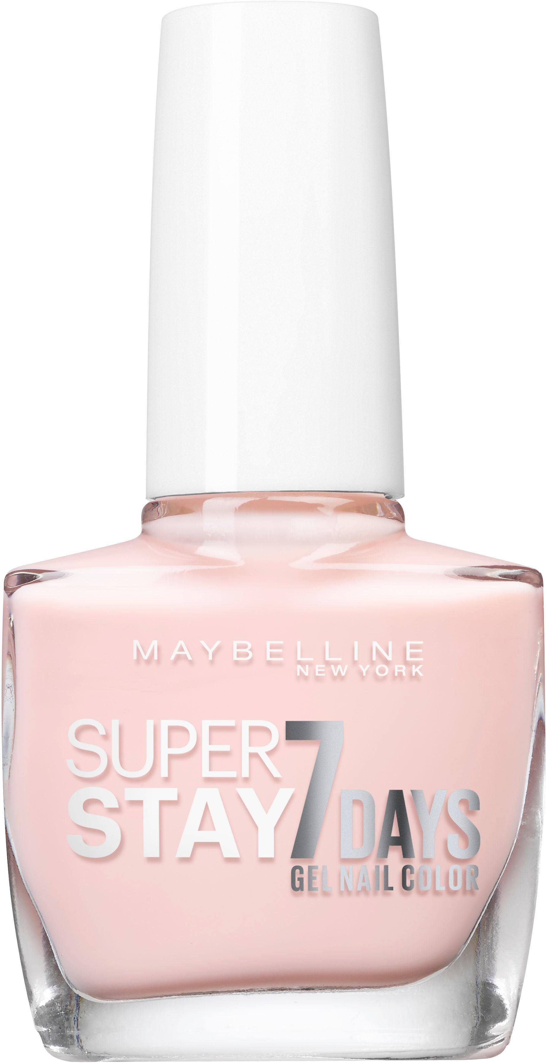 MAYBELLINE NEW YORK Nagellack Superstay 7 Days, mit natürlichen Inhaltsstoffen