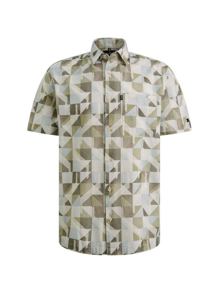 Vanguard T-Shirt Hemd mit kurzen Ärmeln und Allover-Print