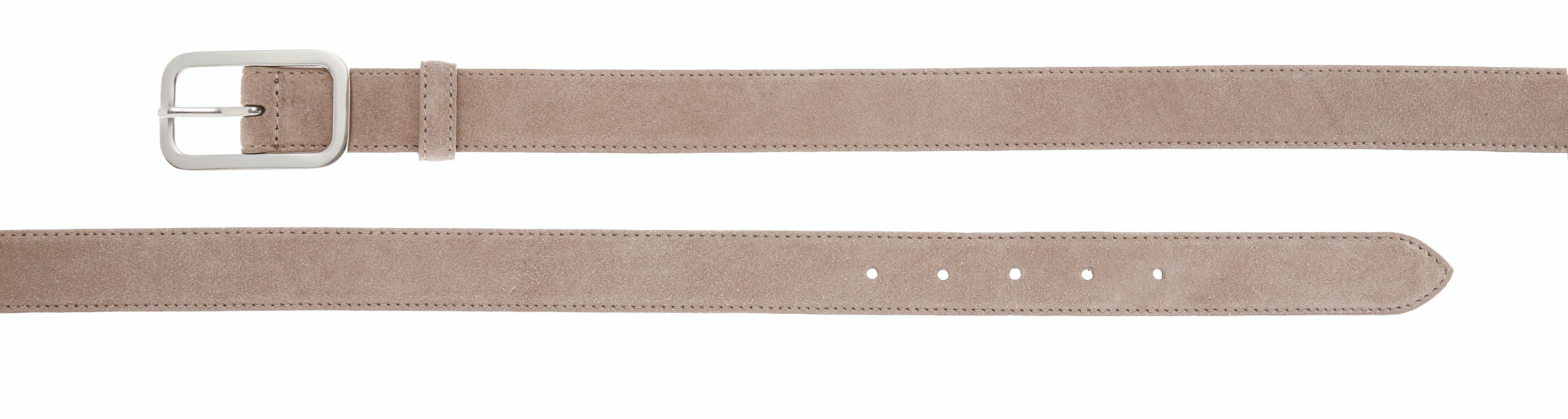 LASCANA Hüftgürtel Ledergürtel, Anzuggürtel, Hosengürtel, Jeansgürtel, Gürtel NEU aus hochwertigem Leder mit eleganter Schnalle