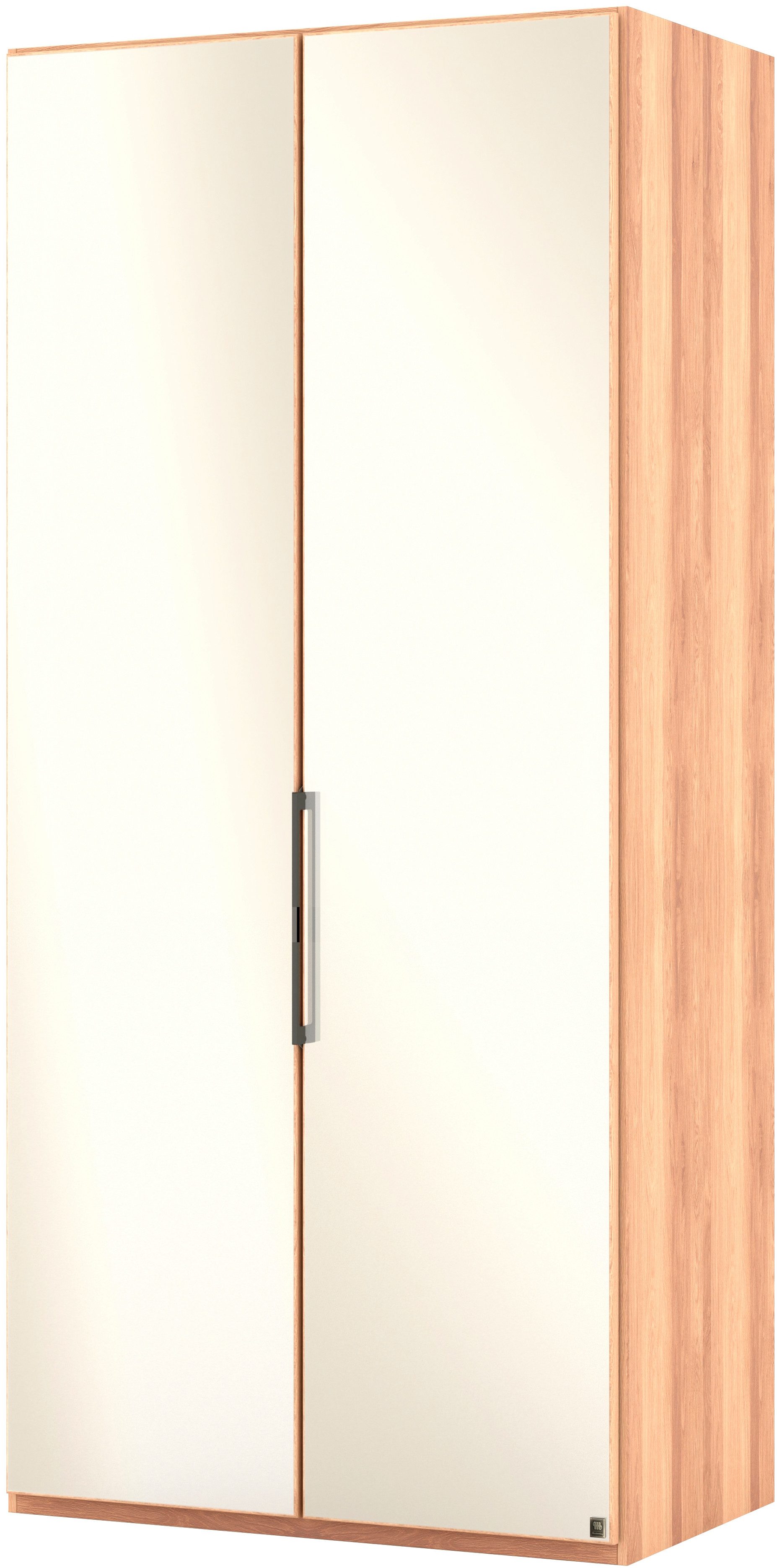 Musterring Kleiderschrank Sorrent, Kleiderschrank, Schrank, teilmassiv Eiche (mit Türdämpfern, in 5 Breiten & 2 Höhen, extra Böden, MADE IN GERMANY) Türen Eiche massiv oder als Parsol-Bronze-Spiegel, verschiedene Maße