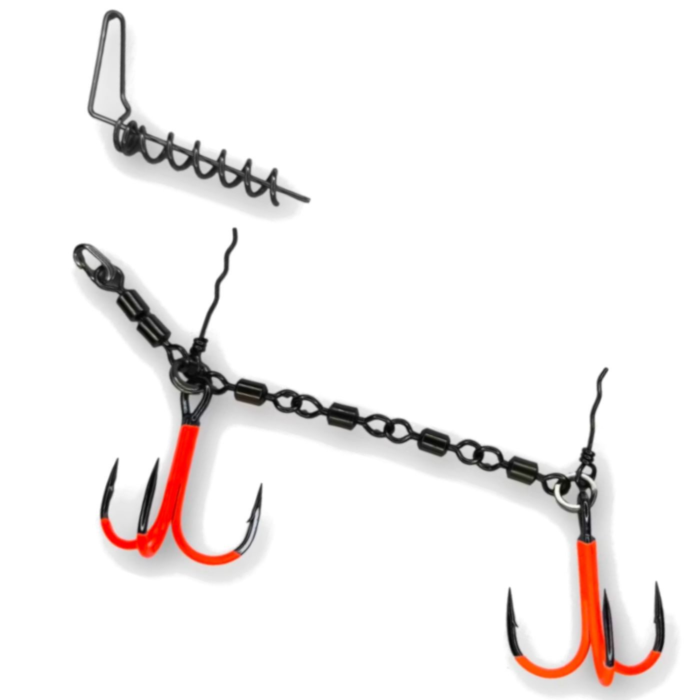 Drillingshaken Pikecraft 4-Swivel Kit XL 2/0 -